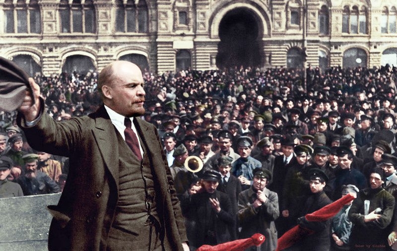 Lênin và cuộc Cách mạng tháng Mười Nga rung chuyển thế giới (Ảnh tư liệu)